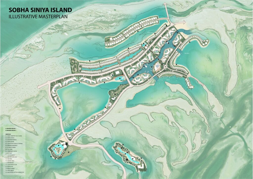 Siniya Islands Masterplan